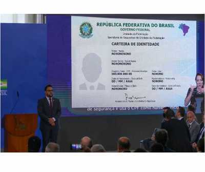 Governo lança carteira nacional de identidade com registro único