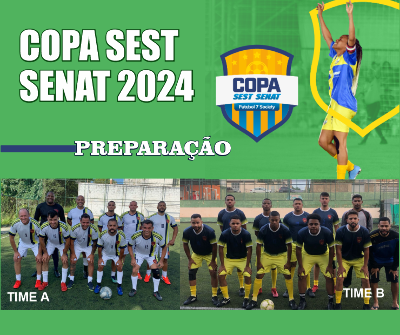 Pode começar a aquecer: Copa SEST SENAT de Futebol 7 Society de 2024 