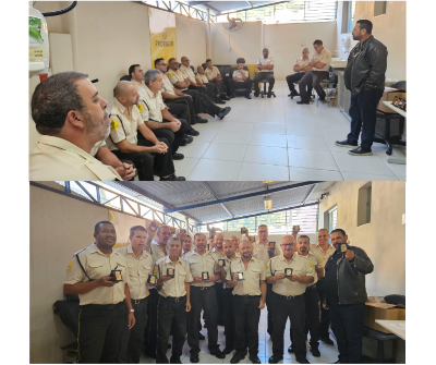 VISITA A BASE DA PROSEGUR MANHUAÇU 