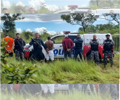 Quadrilha de roubo a carro-forte é presa com explosivos e fuzis no Pará