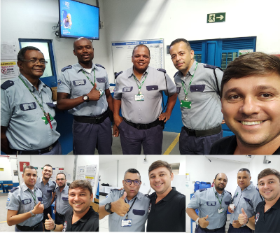 Trabalho de base empresa Brinks Ipatinga