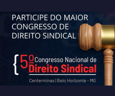 5º Congresso Nacional de Direito Sindical