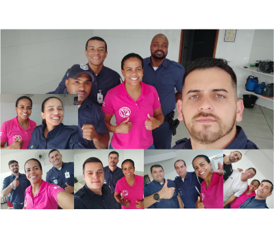 Diretora do Sinttrav Visita Trabalhadores da Protege em Barbacena