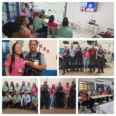Campanha Outubro Rosa na Empresa BRINKS Sete Lagoas 