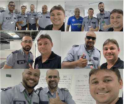 Fiscalização e Conexão: Diretor do Sinttrav fortalece vínculos com trabalhadores da Brinks em Ipatinga