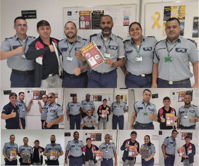  Trabalhadores na empresa Brinks Ipatinga apoiam a Campanha SOS Rio Grande do Sul 
