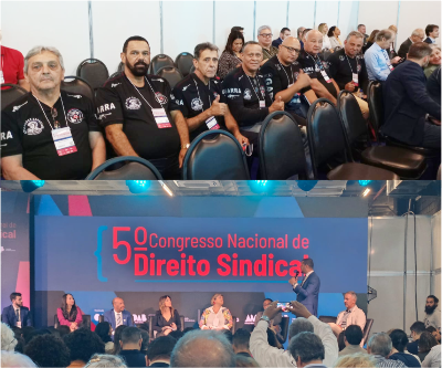 Sinttrav participa do 5º Congresso Nacional de Direito Sindical em BH