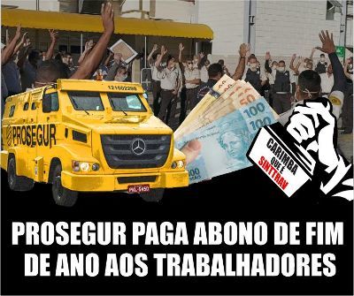 PROSEGUR PAGA ABONO DE FIM DE ANO AOS TRABALHADORES 