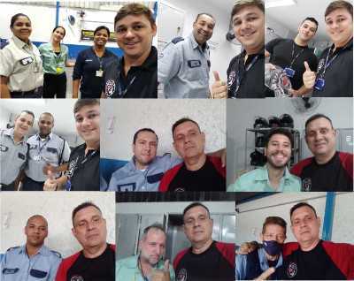 Trabalho de base BRINKS nas bases de Ipatinga e Uberaba