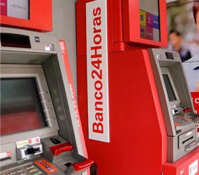 Mídia Banco24Horas terá mídia na tela da transação no caixa eletrônico