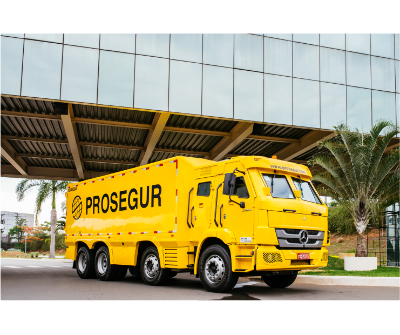 Prosegur Cash leva caminhão refrigerado blindado para a Intermodal 2026