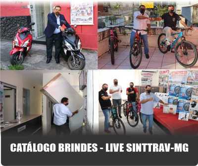 CATALAGO DE BRINDES - LIVE SINTTRAV-MG