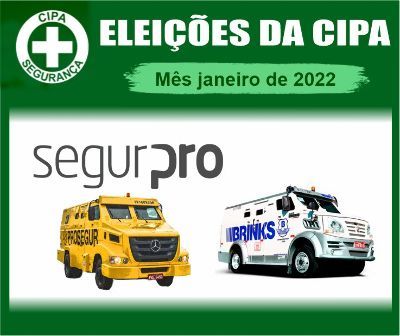 ELEIÇÕES DA CIPA - Mês de Janeiro de 2022