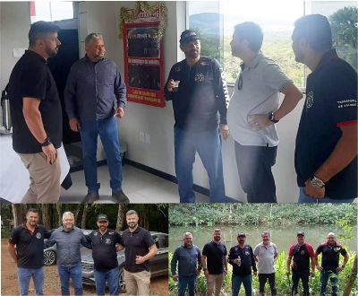SINTTRAV recebe visita de representantes da PROSEGUR Brasil na Sede do Clube Campestre em Mario Campos MG 