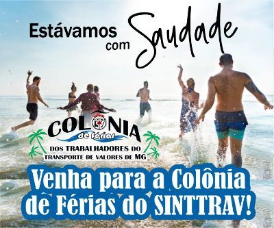 Colônia de férias do SINTTRAV/MG - Reta final do inverno!