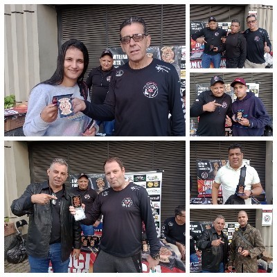 Vigilantes da empresa CONFEDERAL/BACEN recebem a carteira porta documento