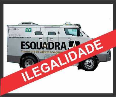 Transportadora de valores ESQUADRA na ilegalidade! 13º salário dos trabalhadores em atraso