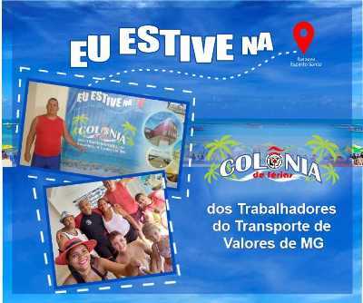 Associado do SINTTRAV visita a Colônia de Férias em Itaipava/ES