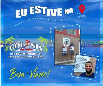 Associados do SINTTRAV satisfeitos na Colônia de Férias em Itaipava -ES