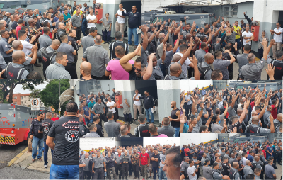 TRABALHADORES DA EMPRESA FIDELYS BH PARALISAM SUAS ATIVIDADES 