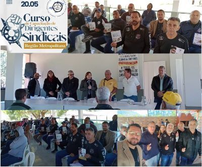  Diretores do SINTTRAV participam de Curso de Formação Sindical 