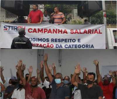 TRANSPORTE COLETIVO EM BELO HORIZONTE ALERTA DE GREVE. 2 ANOS SEM REAJUSTE SALARIAL. 