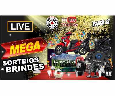 LIVE SORTEIOS DE BRINDES DO SINTTRAV-MG