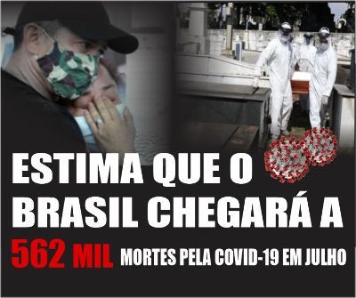 O Brasil registrou 8.024 mortes nas últimas 48 horas