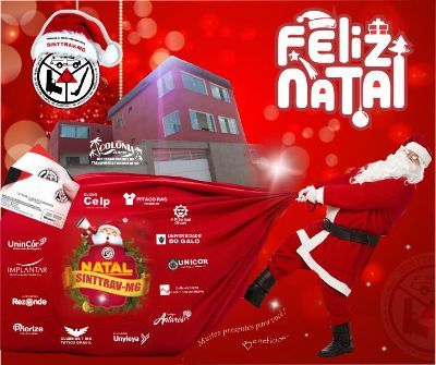 SINTTRAV-MG DESEJA UM FELIZ NATAL E UM PRÓSPERO ANO DE 2021