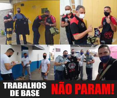 TRABALHOS DE BASE NÃO PARAM!