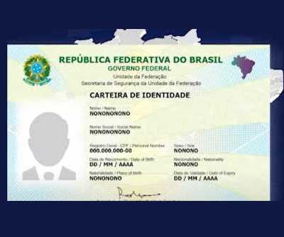 Emissão da nova carteira de identidade começa em alguns Estados