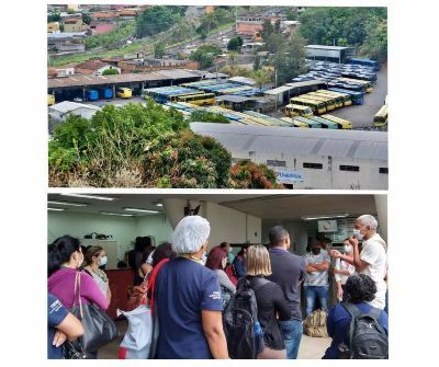  Paralisações de trabalhadores do transporte coletivo e da área de saúde em Belo Horizonte