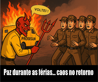 Gerente abusivo volta a atacar e perseguir vigilantes na Prosegur