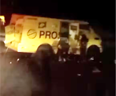  VÍDEO: Carro-forte é explodido em assalto na BR-010, no Maranhão 
