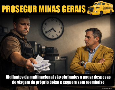Vigilantes da multinacional são obrigados a pagar despesas de viagem do próprio bolso e seguem sem reembolso