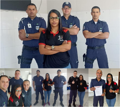 Trabalho de base na empresa PROTEGE Barbacena 