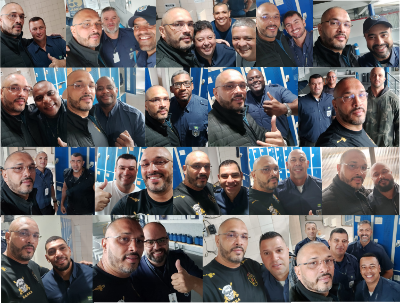 Sinttrav fortalece diálogo com trabalhadores da Protege durante visita à base de Juiz de Fora