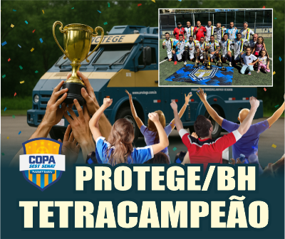Protege BH conquista título da Copa Sest Senat com goleada histórica e torcida nota 10