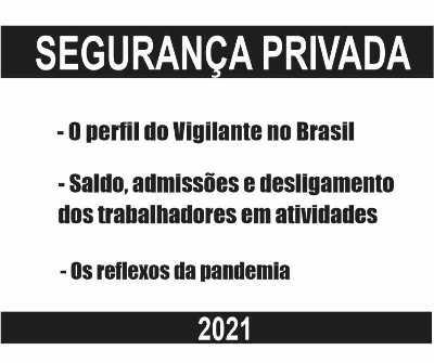Estudos do Setor da Segurança Privada 2021