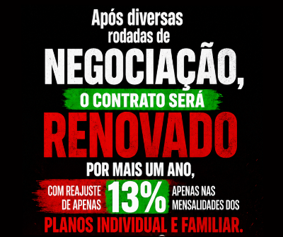 Negociação Plano de Saúde Unimed 2026 a 2027
