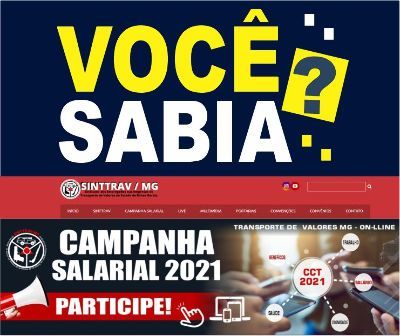 AQUI você tem acesso as centenas de conteúdos informativos, vídeos, downloads de CCT´s, galeria de fotos e muito mais. 