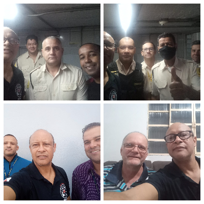 Trabalho de base PROSEGUR e visita Vigilantes da PROTEGE em Varginha