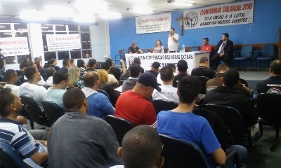 Assembleia: Trabalhadores aprovam fechamento da CCT 2016