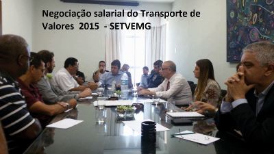 Negociação Salarial do Transportes de Valores 2015