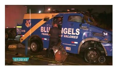 Carro-forte da Blue Angels é atacado na Zona Leste de SP 