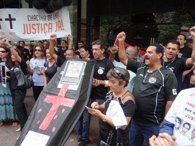 Ato Público referente ao julgamento da Chacina de Unaí