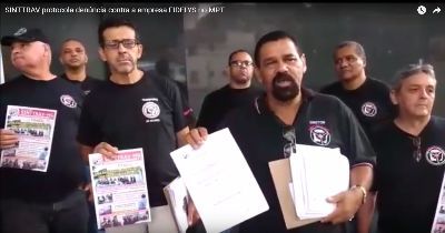 SINTTRAV leva denúncia ao Ministério Público do Trabalho