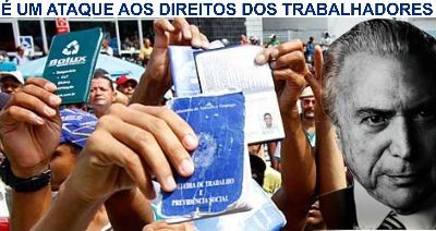 Reforma trabalhista: Tempos sombrios