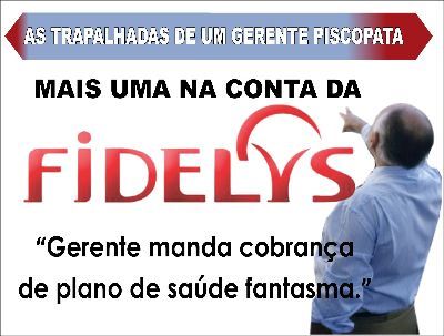 Mais uma do “gerente psicopata” dessa vez cobrando plano de saúde fantasma.