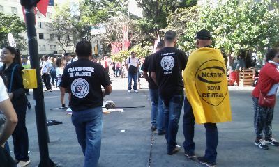 SINTTRAV NA RUA - GREVE GERAL